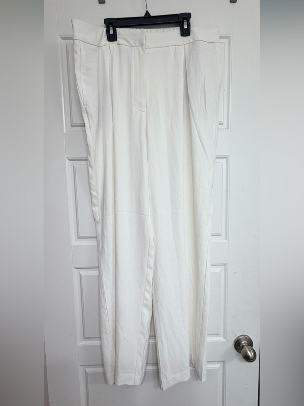 Rachel Zoe White Straight-Leg Jumpsuit